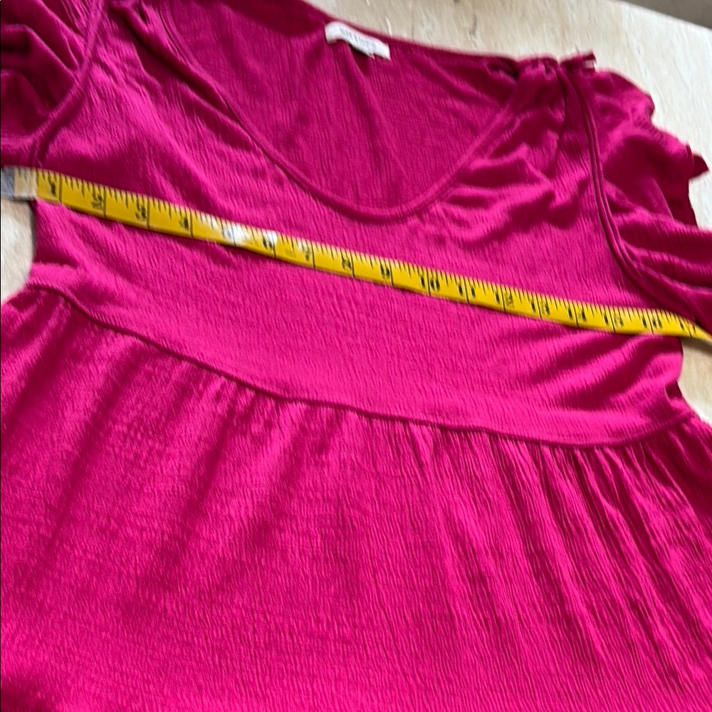 Max studio, Vibrant Pink Tiered Dress - Picture 6 of 14